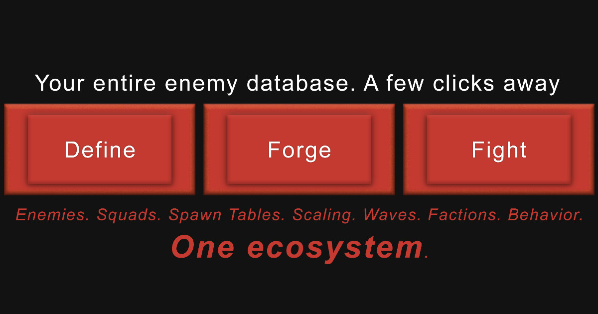 Simple Enemy Forge: No-Code Enemy, Squad, Spawn, Faction, Scaling ...