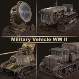 Military Vehicle WW II Bundle