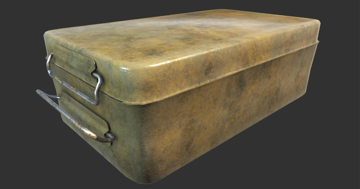 Rusty Supply Box | 3D Tools | Unity Asset Store