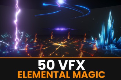 Ultimate Elemental Magic VFX Pack