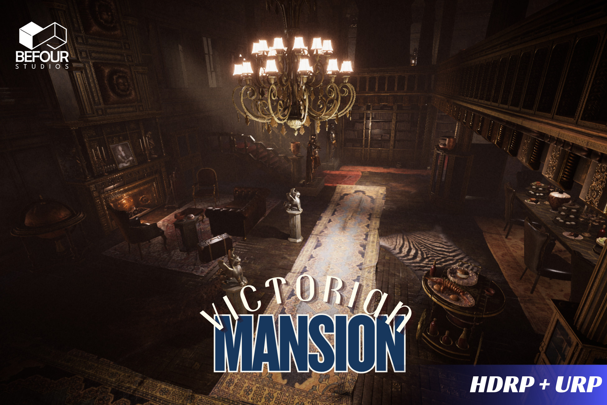 Victorian Mansion Environment