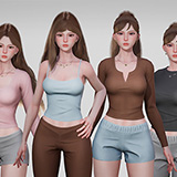 Cozy Home Girl Outfit - Pack