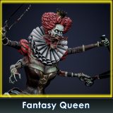 Fantasy Cyborg Queen