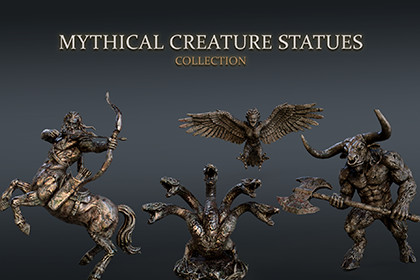 Creature Statues - Mythical Collection (URP)