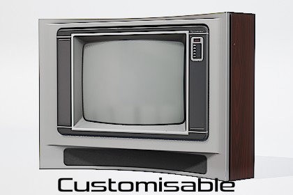 80s TVs Vol.12 Space Console