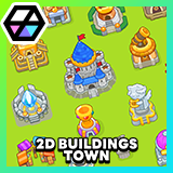 2D Buildings - Town