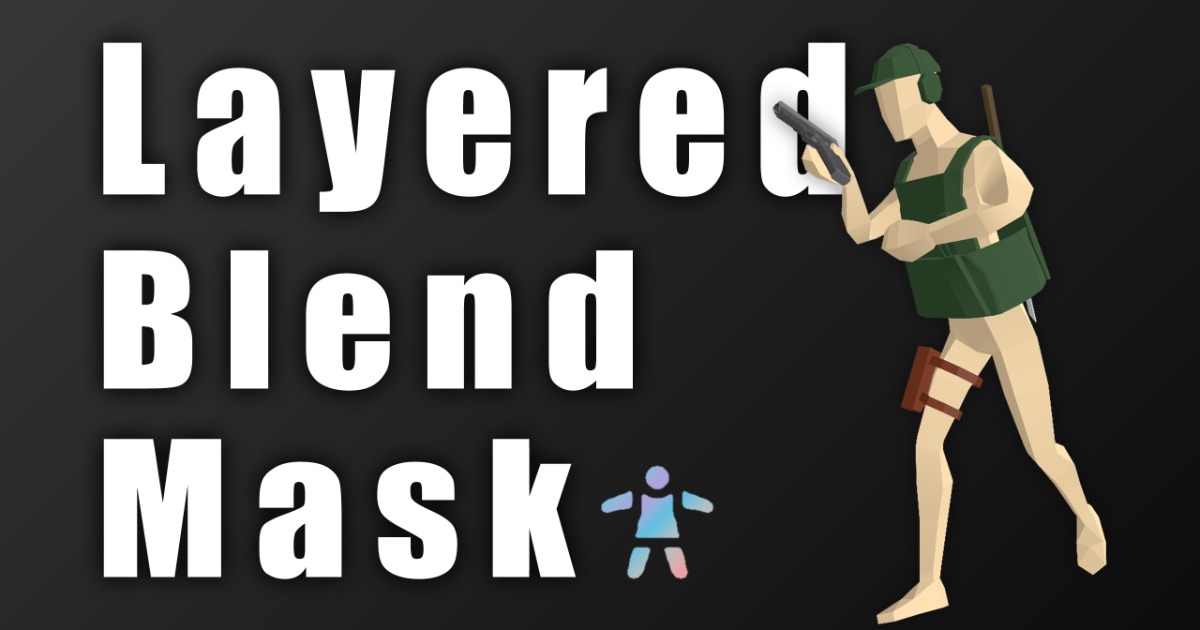 Unity Models Masks Layered Blend Mask | Animation Tools | Unity Asset Store