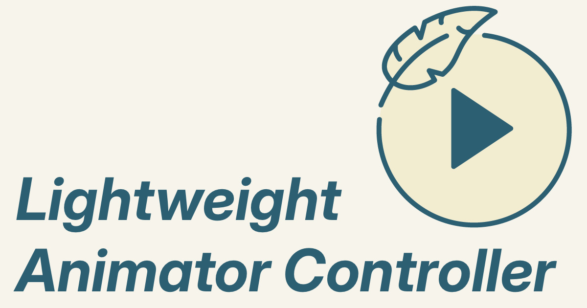 Lightweight Animator Controller | Animation Tools | Unity Asset Store
