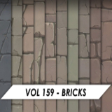 Stylized Textures - Vol 159 - Bricks