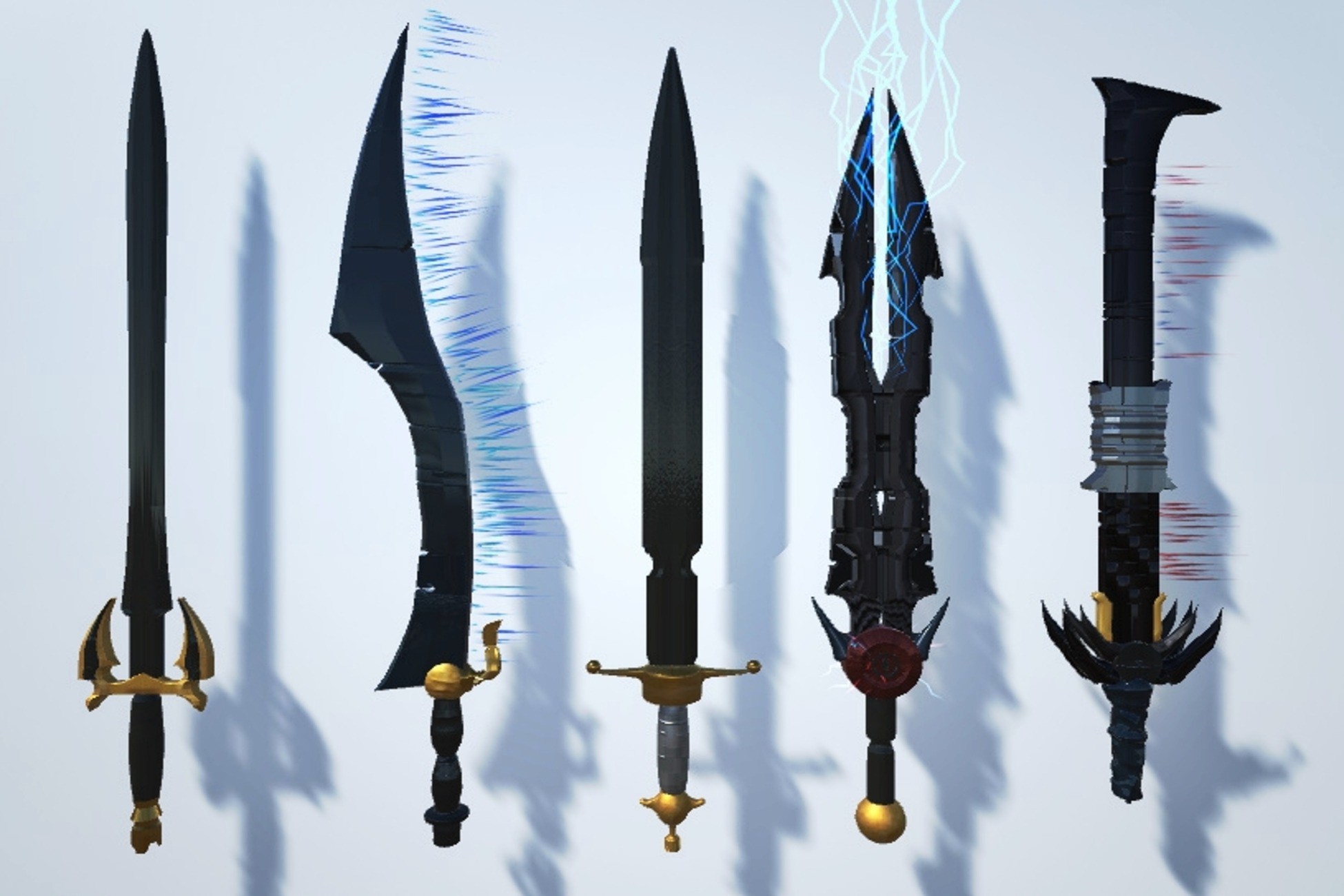 RPG Swords Kit | 3D Weapons | Unity Asset Store