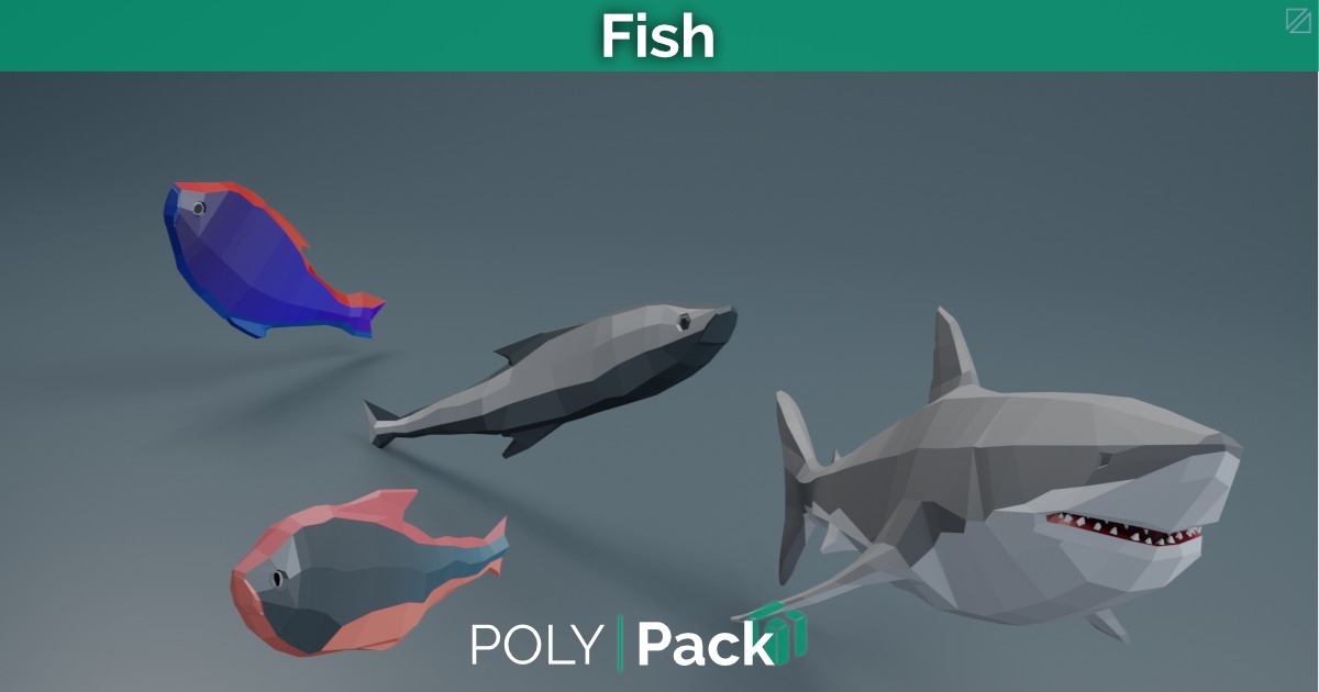 Fish - PolyPack | Characters | Unity Asset Store