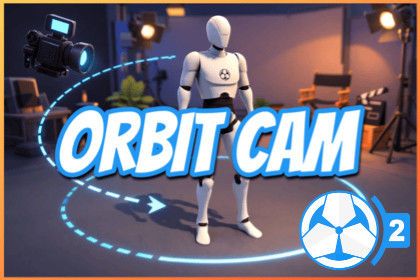 Auto-Orbit Camera for Game Creator 2