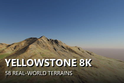 Yellowstone Real-World Terrains 8K