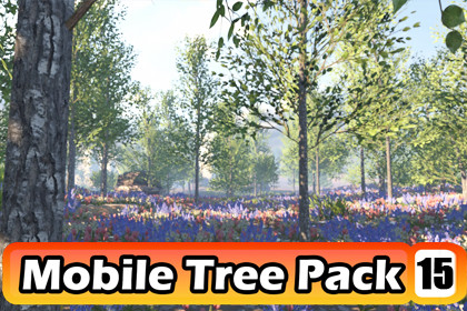 Mobile Tree Pack 15 (for URP)