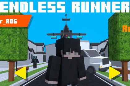Voxel Run Modular Endless Runner Template
