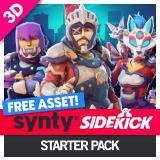 FREE Starter Pack - Sidekick Modular Characters by Synty