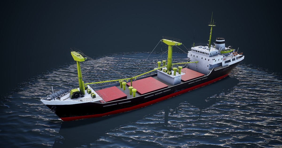 Cargo ship | 3D Sea | Unity Asset Store