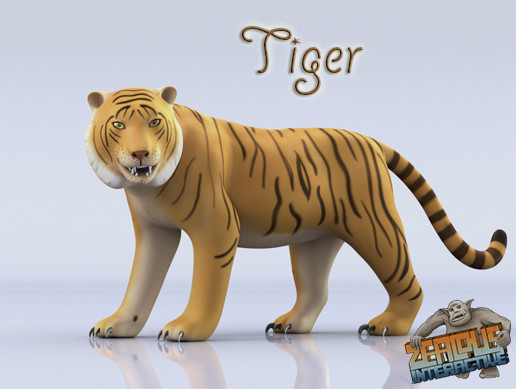 Tiger Unity Golden Tiger | Characters | Unity Asset Store