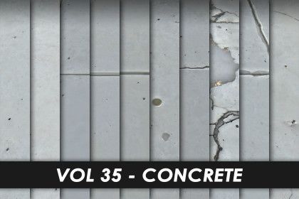 Realistic Textures - Vol 35 - Concrete