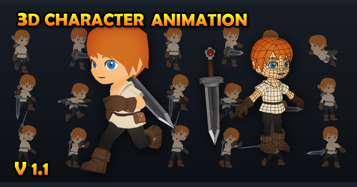 3D character Animation | 3D Animations | Unity Asset Store