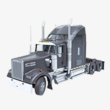 Truck Chassis 02 Generic Black URP HDRP Textures
