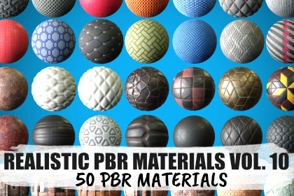 Realistic PBR Materials Vol.10