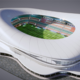 Modular American Football Stadium 3d Environment - Exterior, Interior, Props