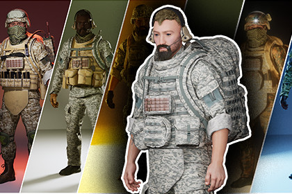US Army Soldiers Pack