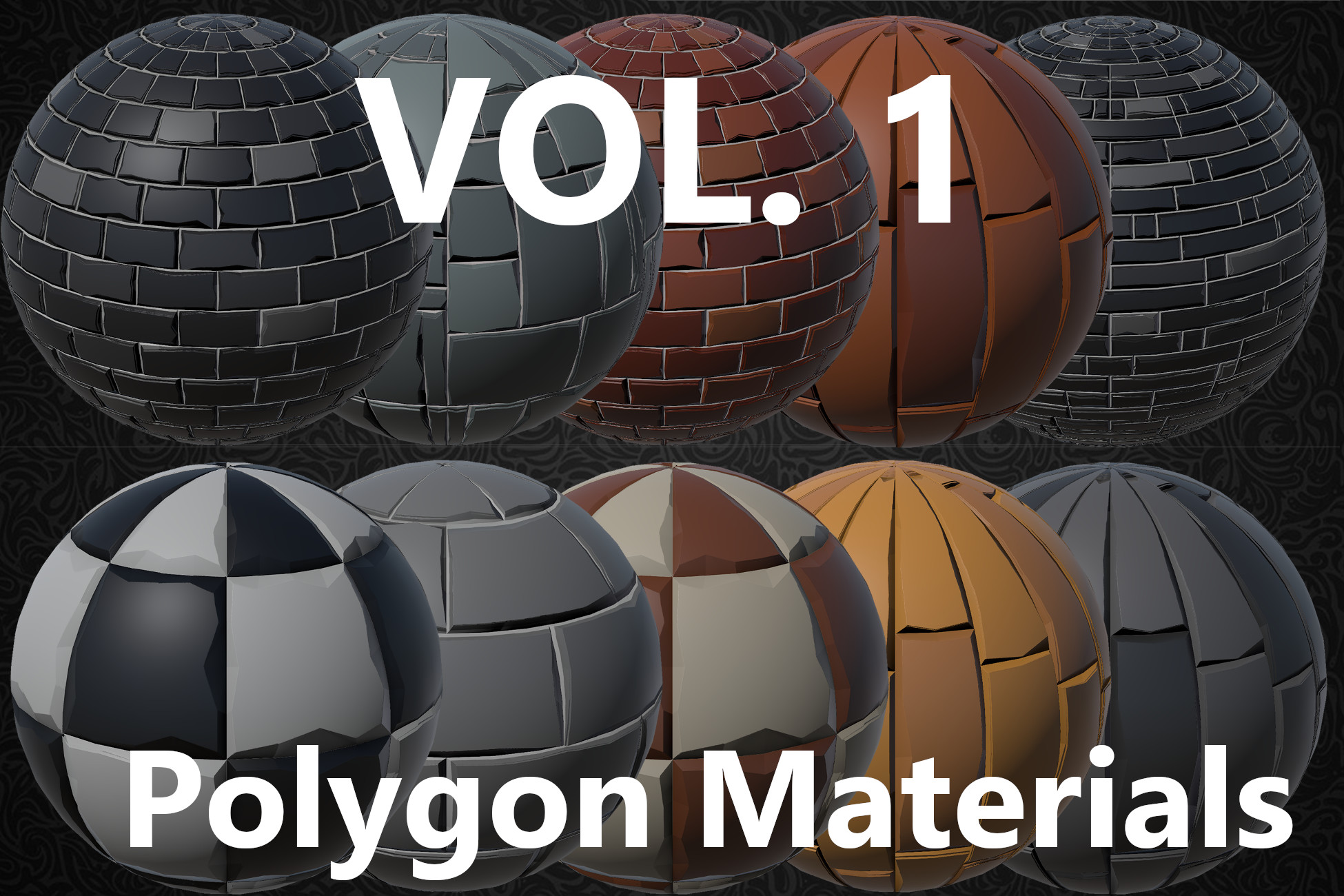 Polygon Pro Materials - Vol.1 | 2D 材质与材料 | Unity Asset Store