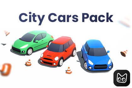 City Cars Pack – Stylized Low Poly Cars