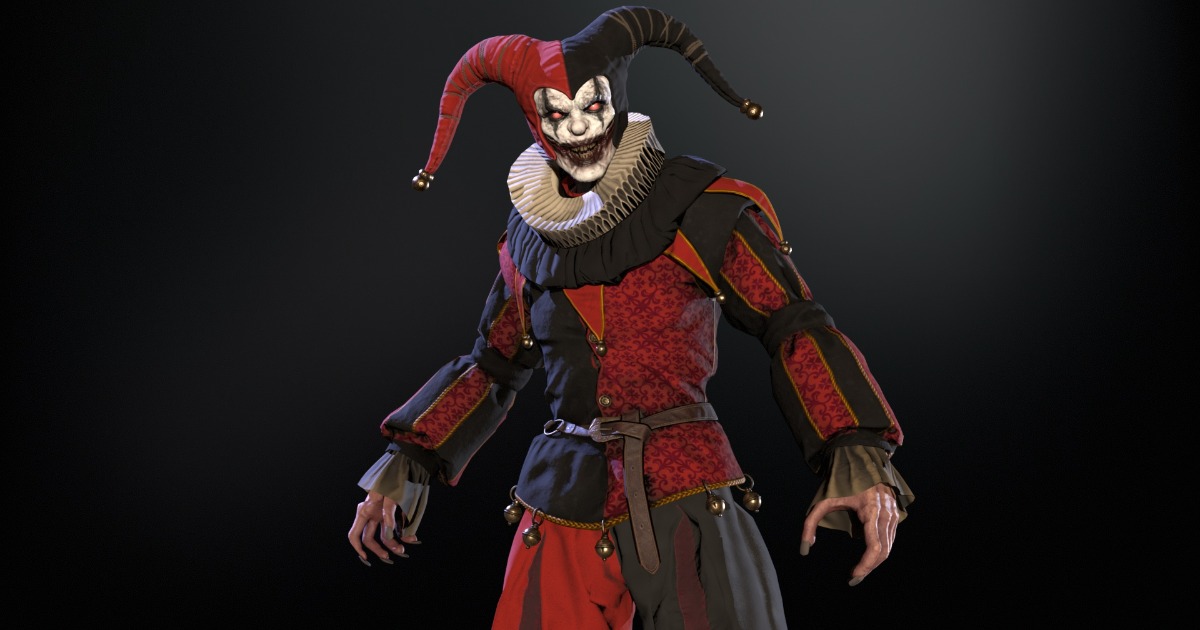 Jester Vrchat Clown Jester | 3D Humanoids | Unity Asset Store