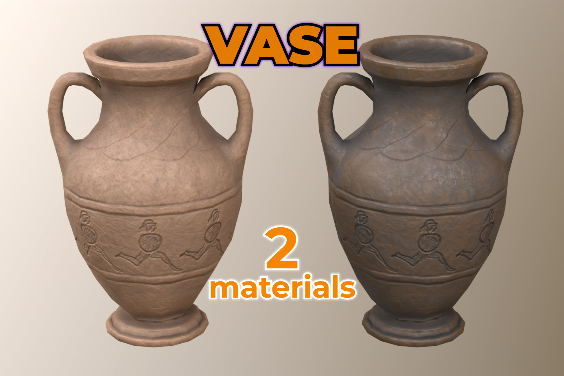 Ancient Clay Vase dusty ceramic jug | 3D Interior | Unity Asset Store