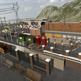 Modular Road, Street, Walls & Traffic Props