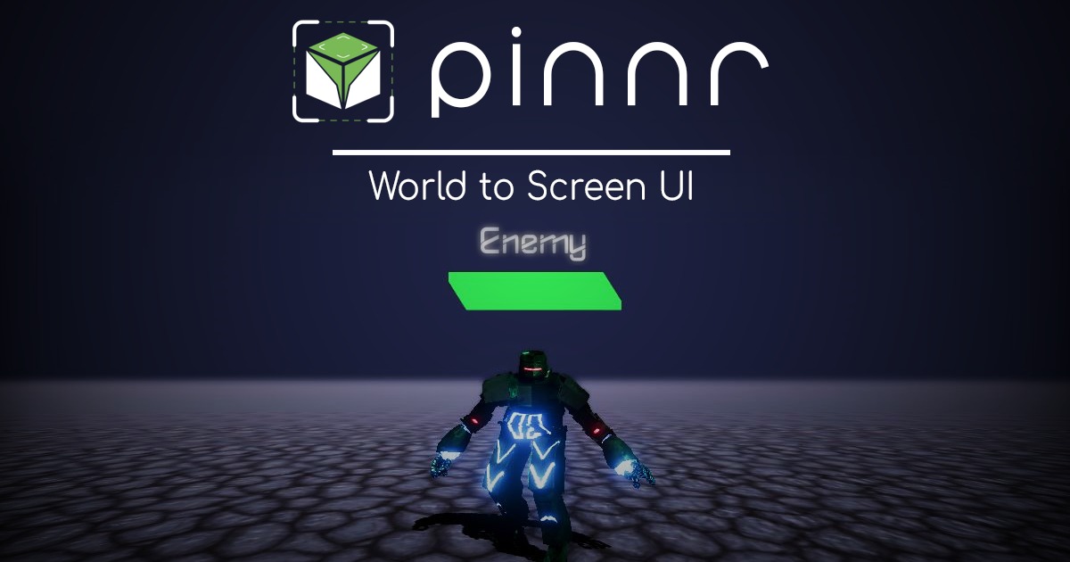 Pinnr - World to Screen UI | GUI Tools | Unity Asset Store
