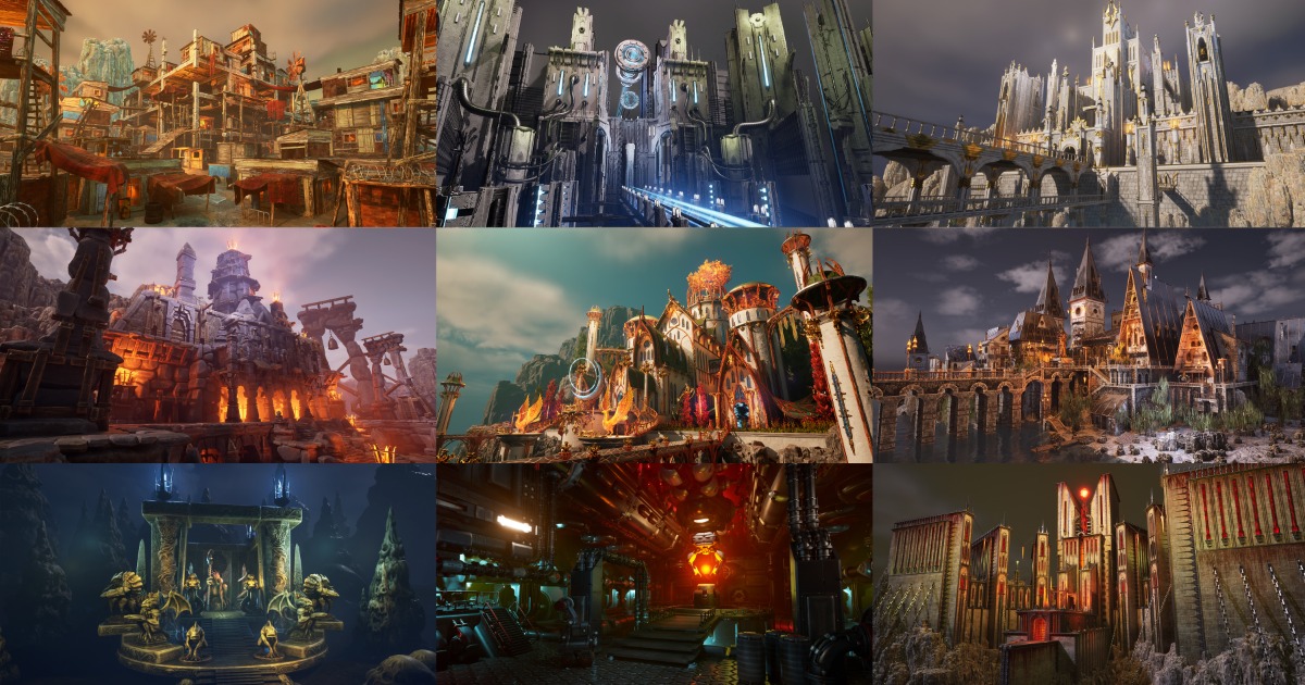 Arch Design Unity Architecture Bundle II | 3D Environments | Unity Asset Store