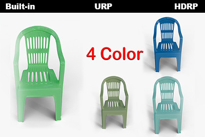 Classic Plastic Garden Chair 4 Variants