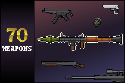 Pixel Guns - 2D Weapon Pack