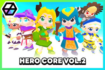3D Characters - Hero Core Vol.2