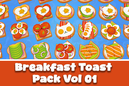 Breakfast Toast Pack Vol.01