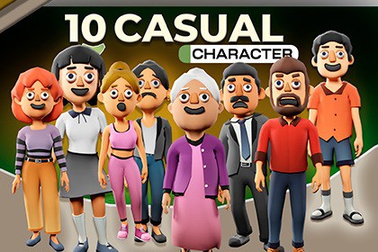 Casual Character Collection 3