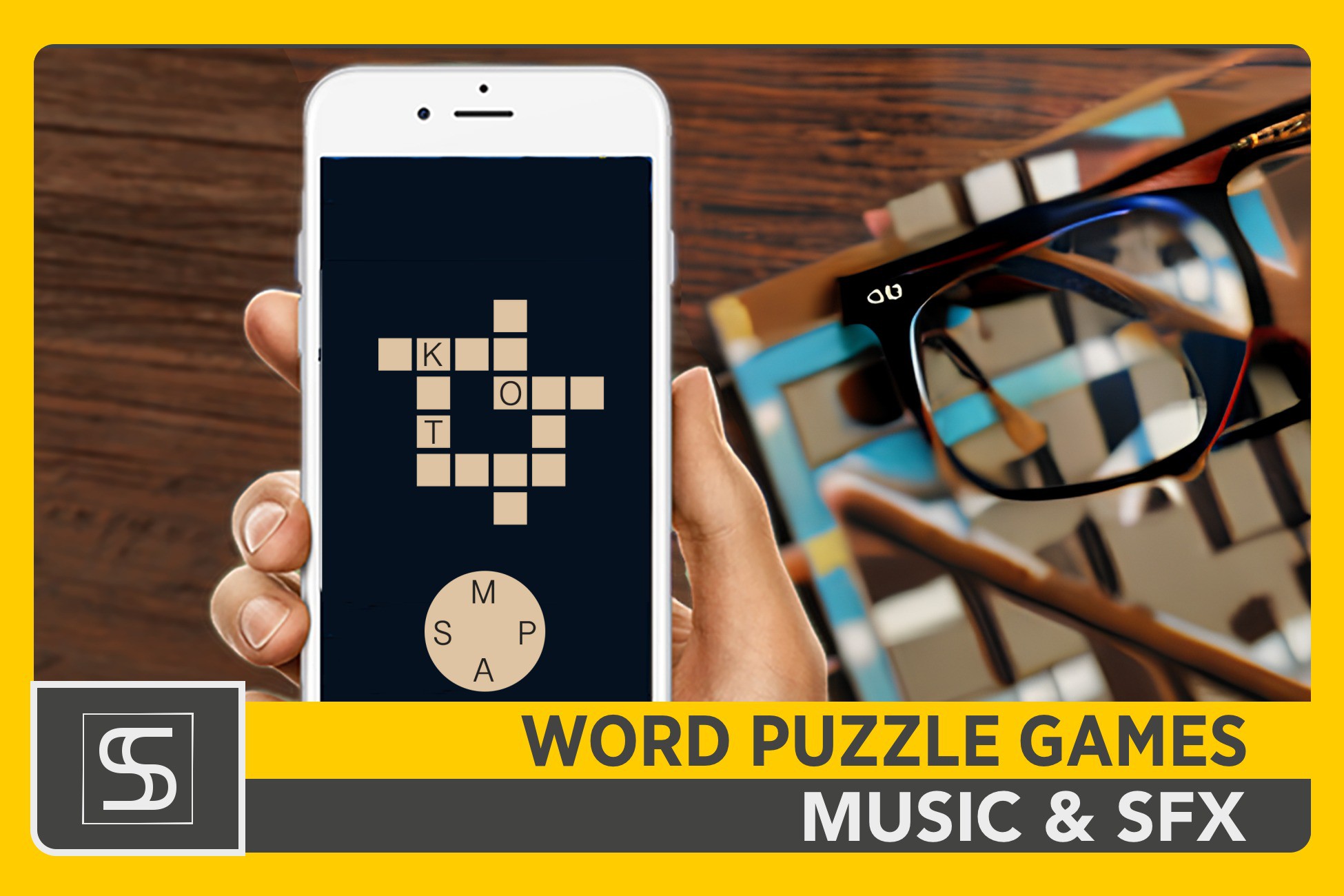 Word Puzzle Games Sound Effects and Music Pack | Audio Sound FX | Unity