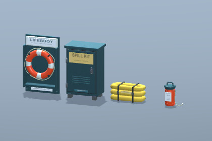 Marina Emergency Response Prop Kit