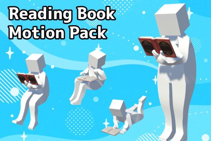 Reading Book Motion Pack