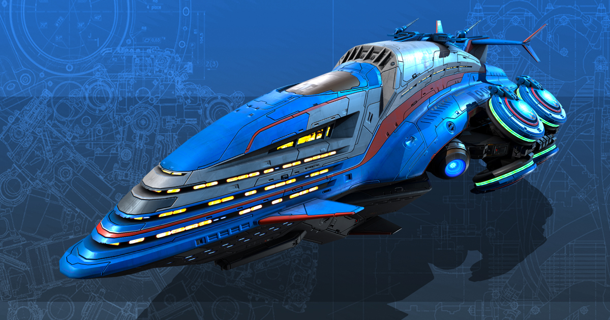 Cruiser StarShip | 3D 宇宙船 | Unity Asset Store