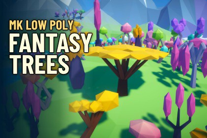 MK Low Poly Trees - Fantasy