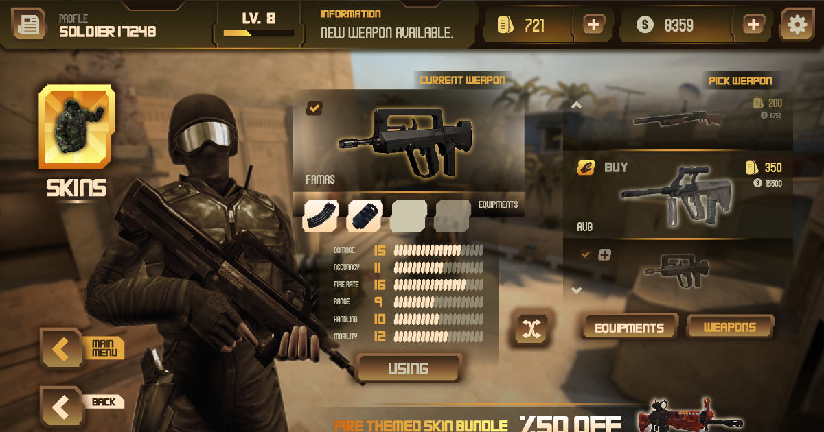 Fps Button Mobile FPS Game GUI - Buttons and Icons ∣ New Update v1.1 | 2D Icons ...