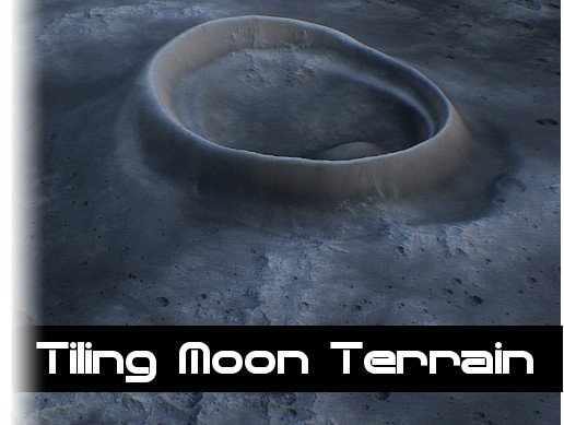 PDG Tiling Moon Terrain | 3D 风景 | Unity Asset Store