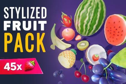 Stylized Fruit Pack Full