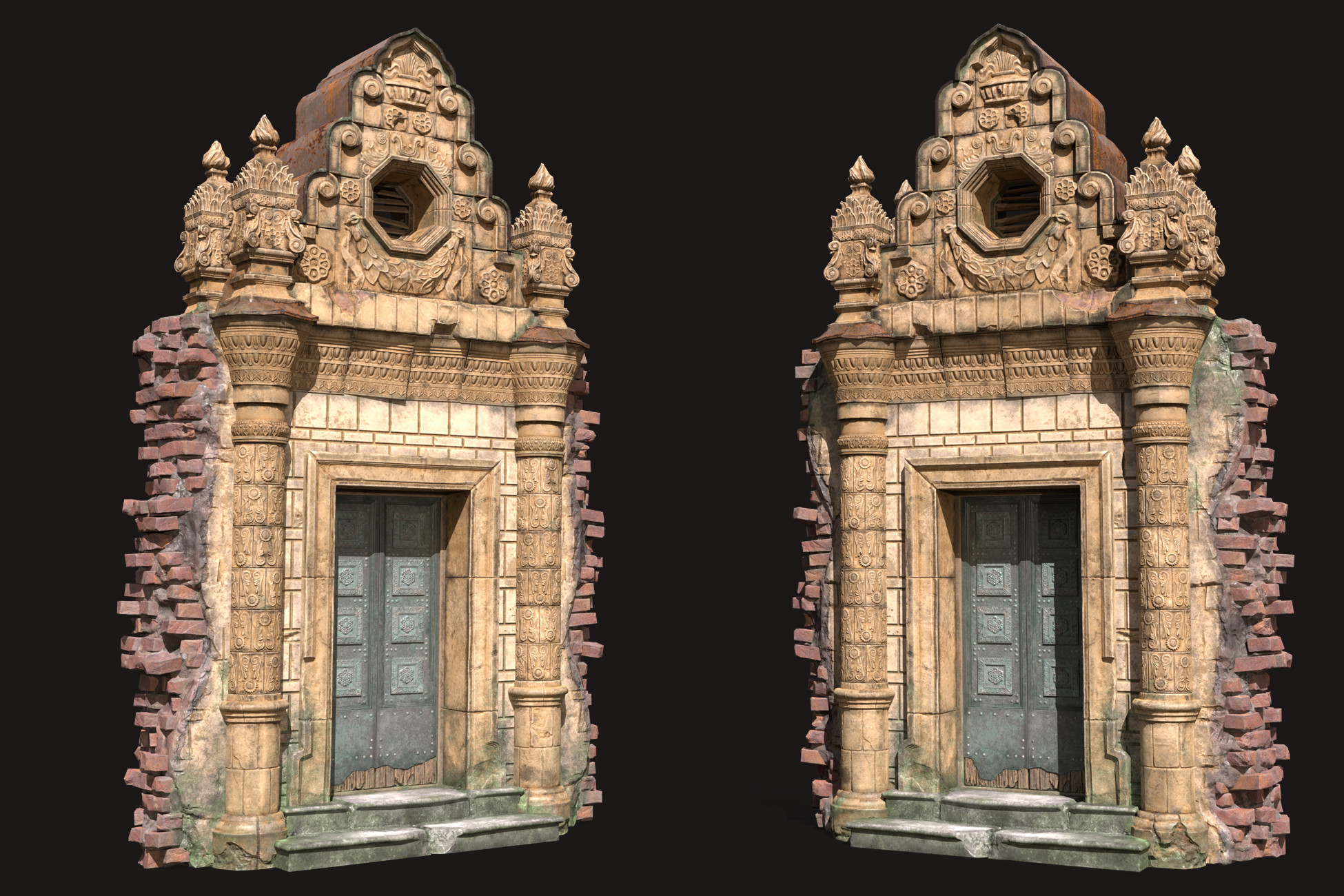 Old Door Portal