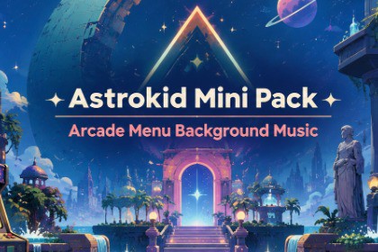 Astrokid Mini Pack - Arcade Menu Background Music